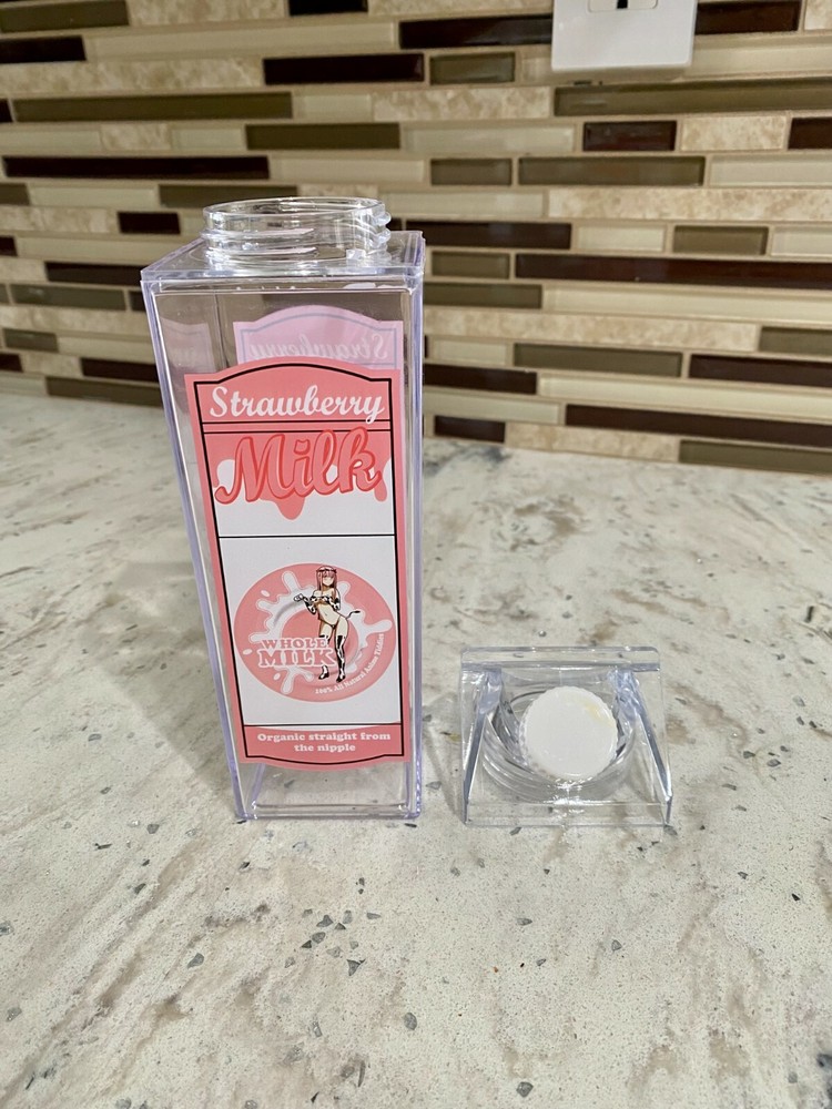02 Zero Two Milk Carton Water Bottle