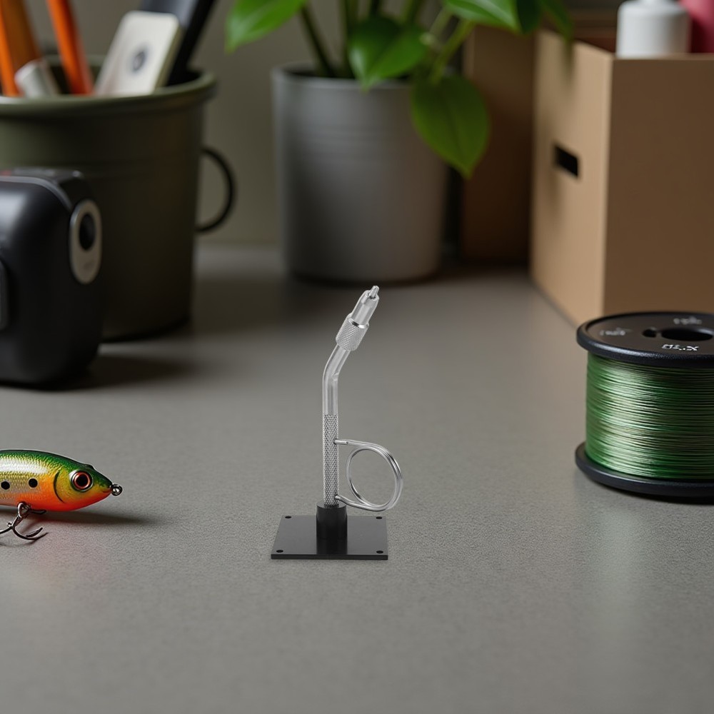 Fishing Hook Tying Platform Lure Making Station Adjustable Fly Vise Tool Clamp