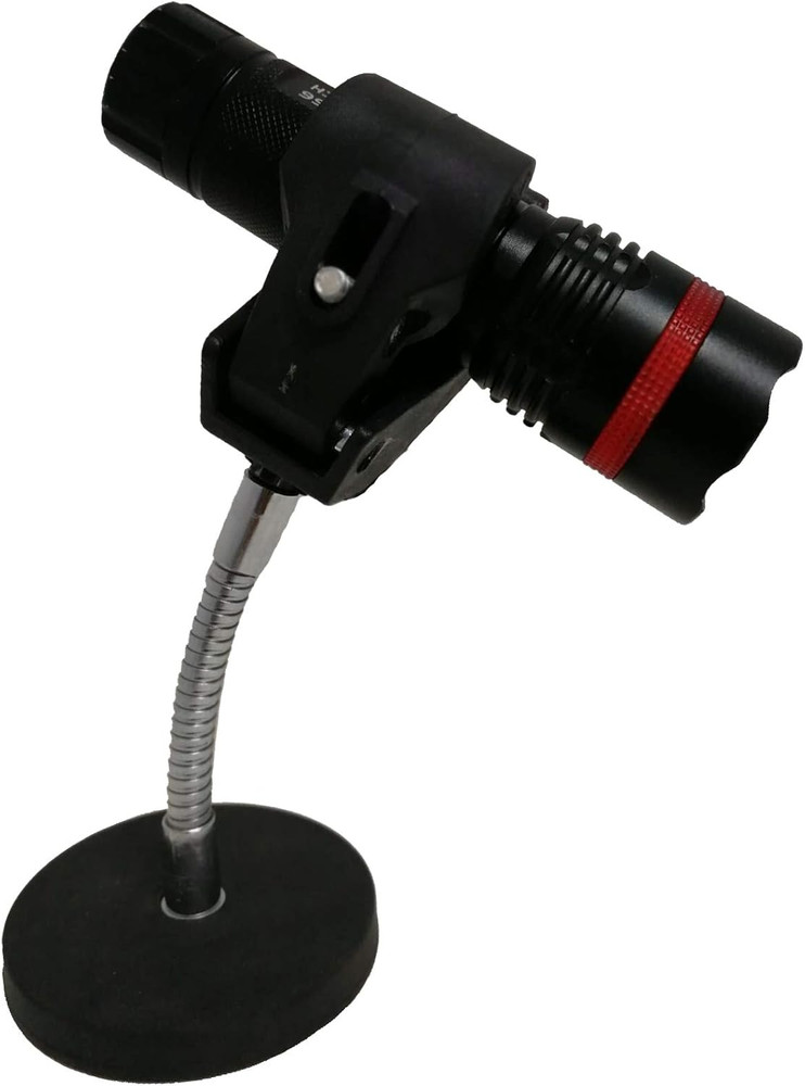 Magnetic Base Mount Flashlight Mounting Brackets Flashlight Holder - Strong Magn