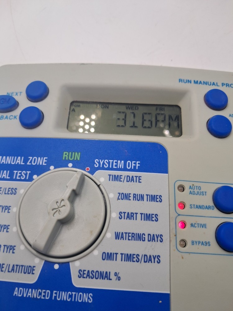 Weathermatic Smartline SL800 4 Irrigation Indoor Controller / Power Cable - USED