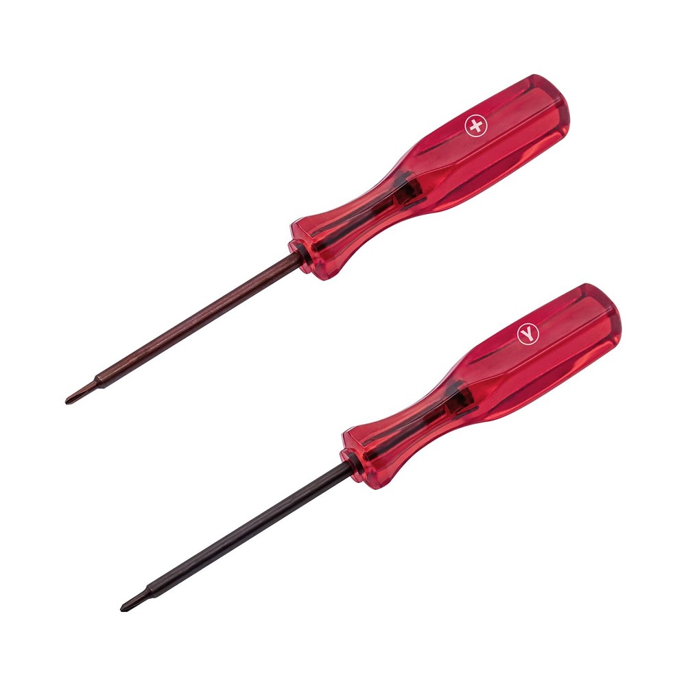 Mcbazel Tri-Wing & Screwdriver Set for N-Switch/Switch 2/Switch OLED GBA Red