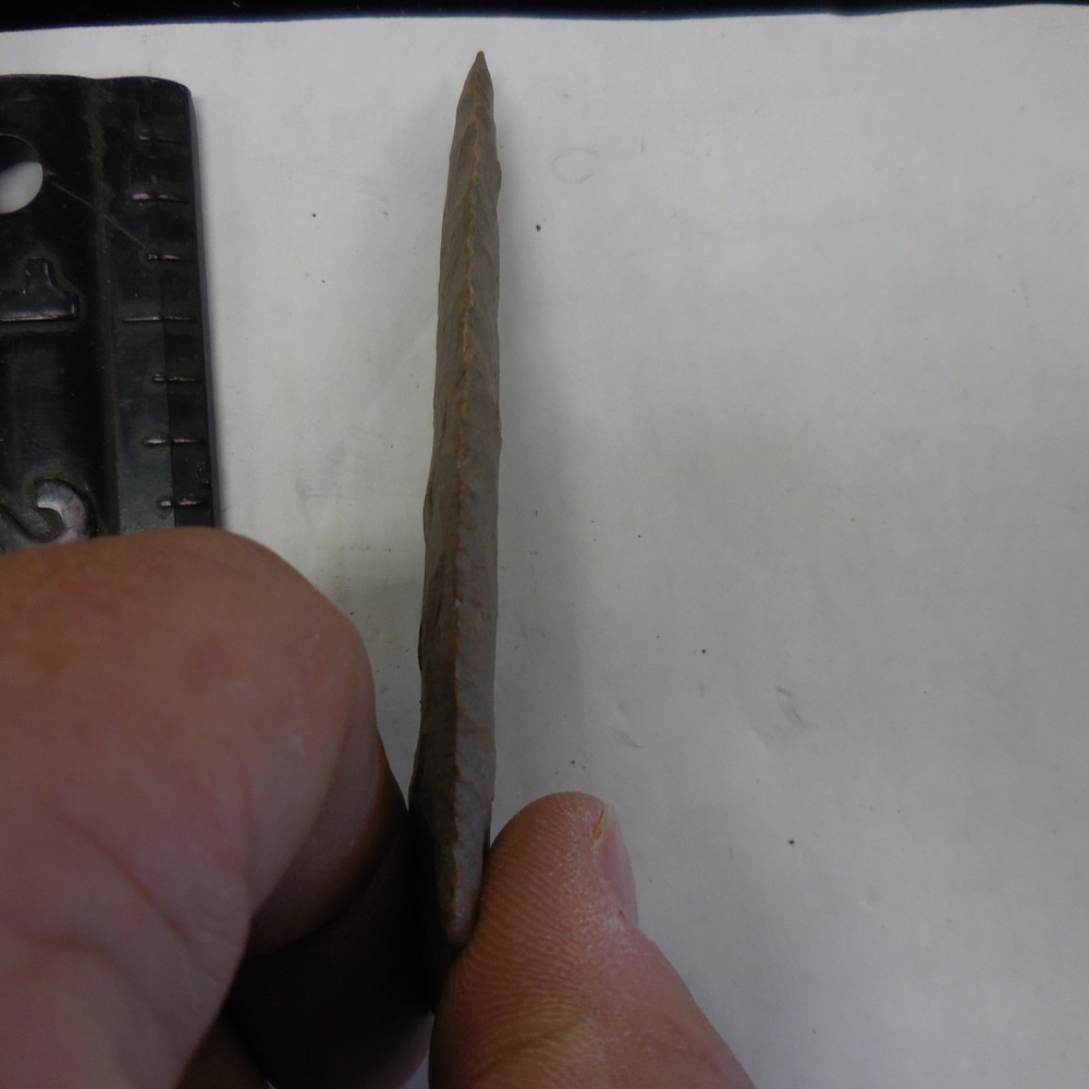 THIN FORT PAYNE PINETREE POINT--CLASSIC FORM AND FLAKING