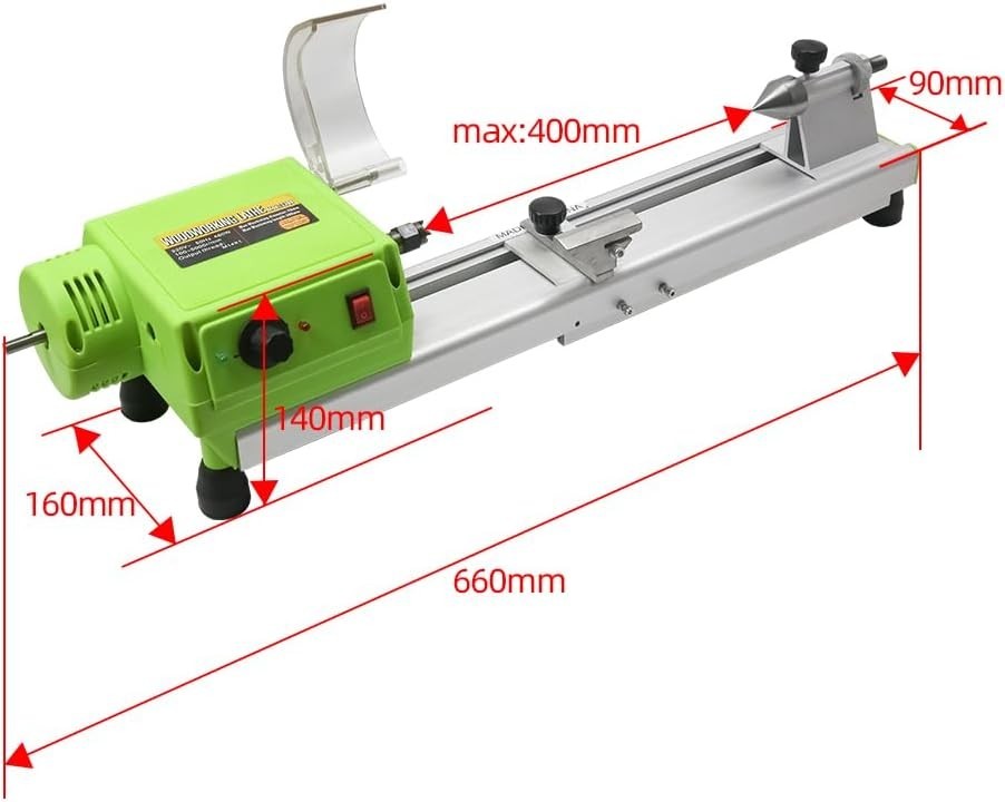 Variable Speed Mini Lathe for Small Projects