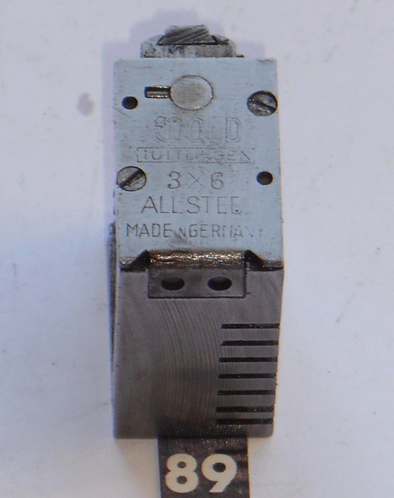 DOLD | letterpress numbering machine | 89