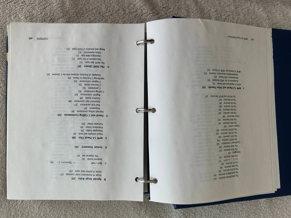 Vintage MPW 3.0 Pascal & C Reference Manuals Apple Macintosh Programmer