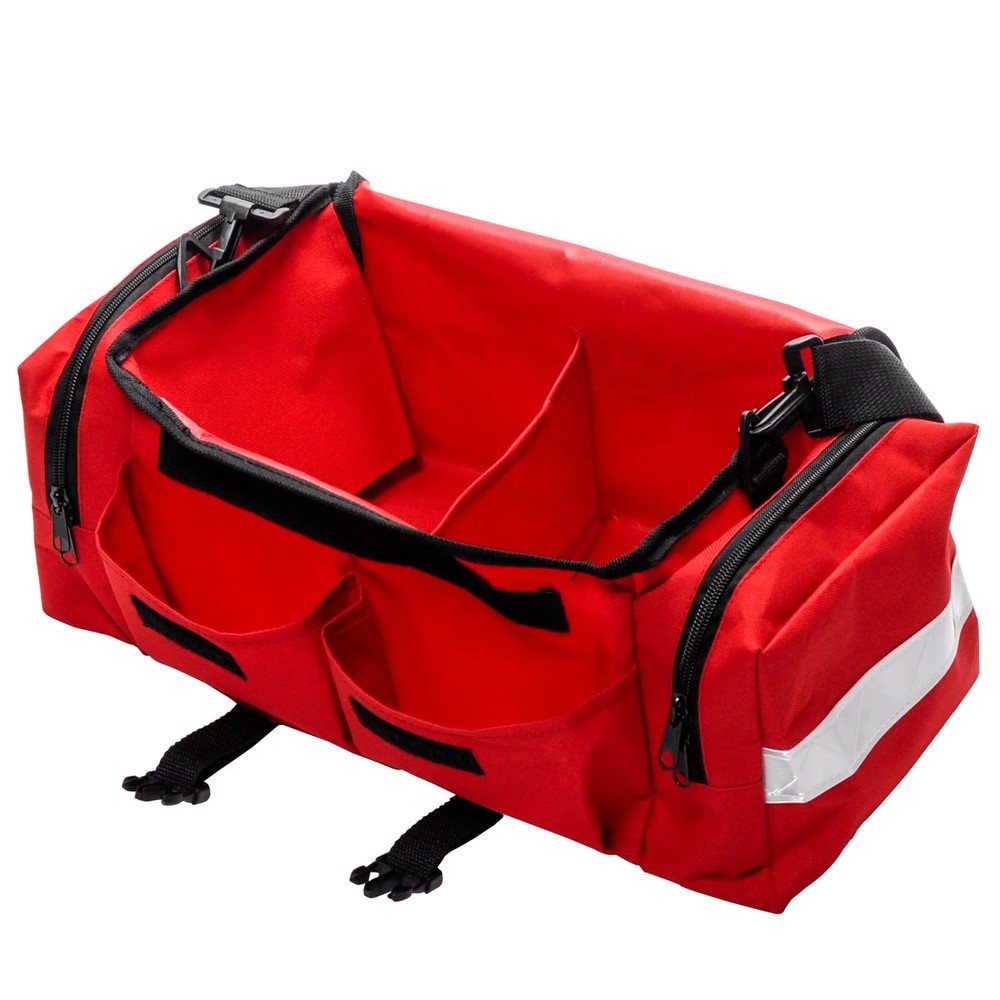 Emergency Medical Trauma Bag Red Empty