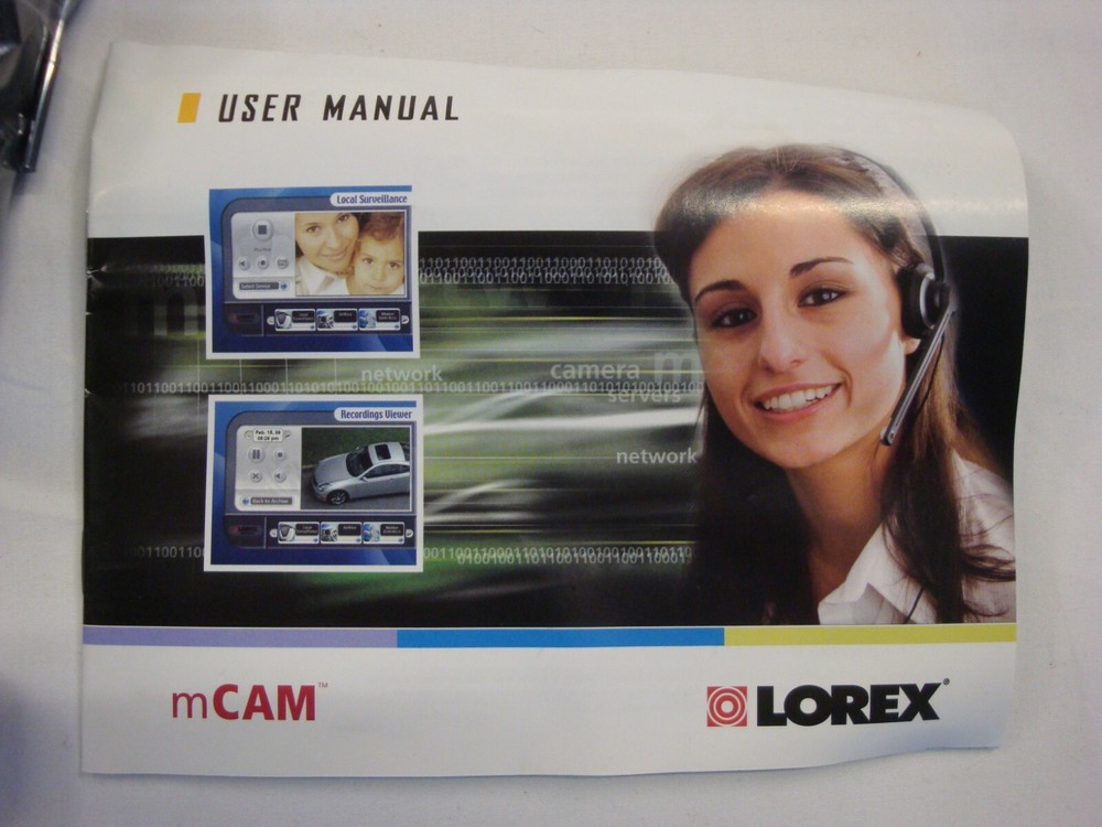 Lorex DMC2161 mCam Long Range Indoor/Outdoor Pc Camera with Night Vision