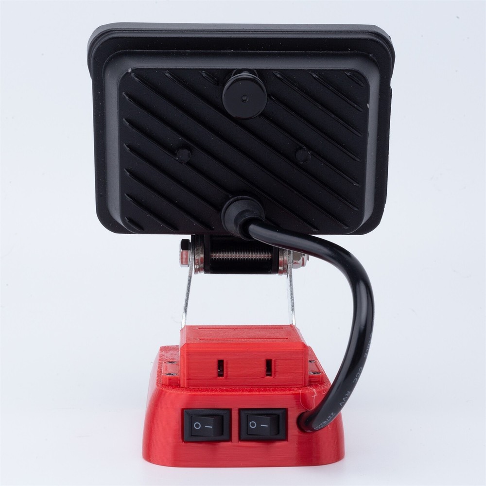 Portable LED Work Light For Milwakee 18V Lithium Battery Flood Light Flashlight