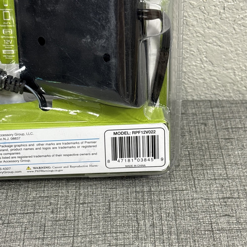 Road Proof Triple 12v Plus USB Socket Adapter