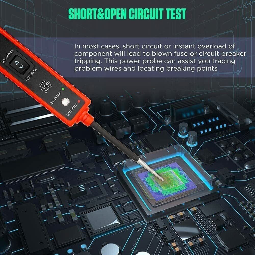 6-24V Digital Car Auto Power Probe Circuit Electrical Tester Test Device System
