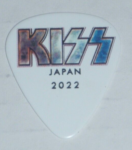 Kiss Japan 2022 Tour Guitar Pick Paul Stanley!