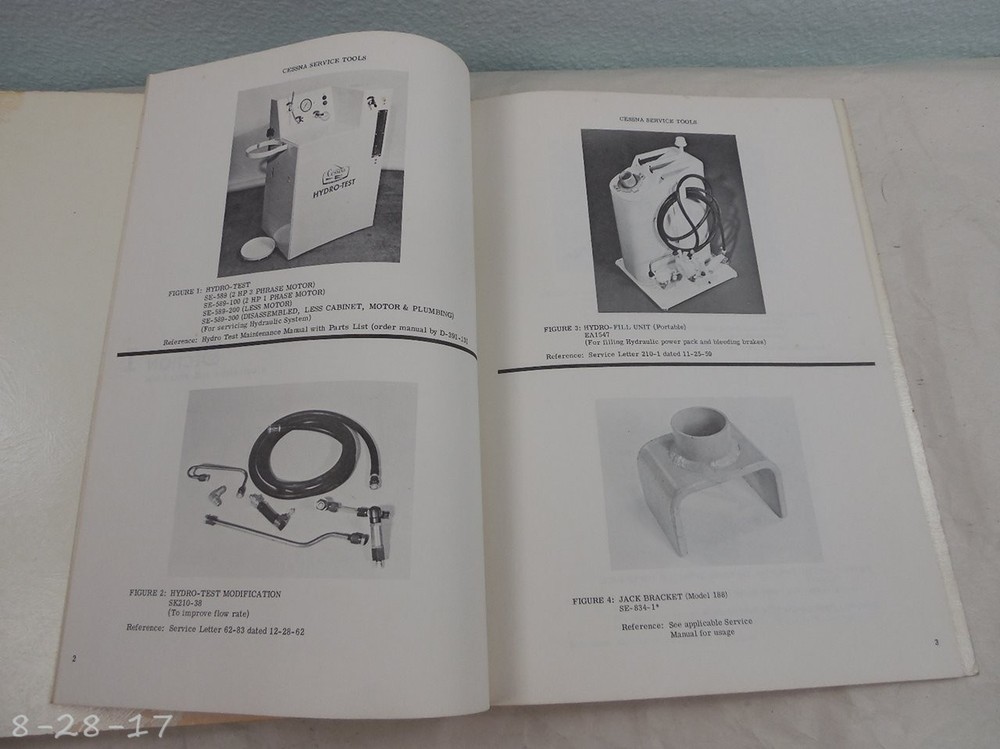 1969 Cessna Special Tools & Support Equipment Catalog