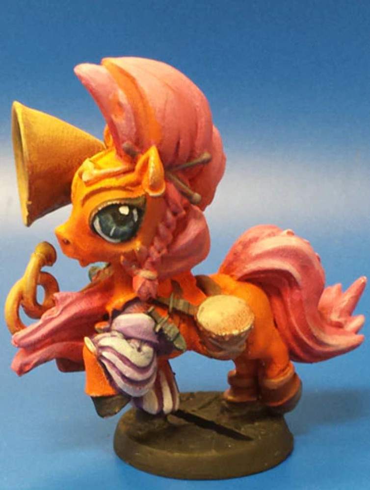 Chibi Bard Pony