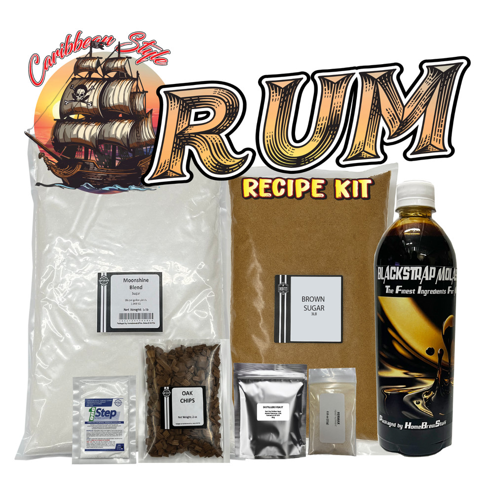 Gold Rum Fermentation & Distilling Kit - 5 Gallon