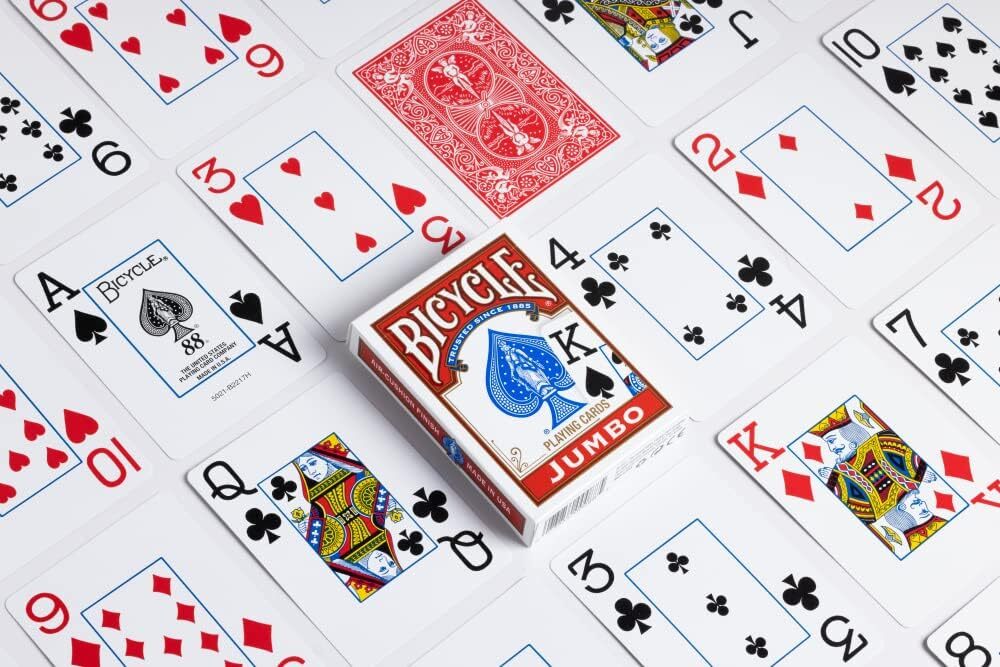 Playing Cards, Jumbo Index, 2 Pack
