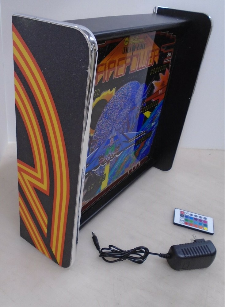 Williams Firepower Pinball Head LED Display light box