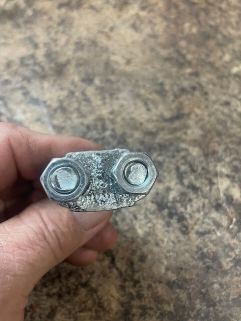50pc Wire Rope Clamp Cable Clamp 3/8" Galvanized