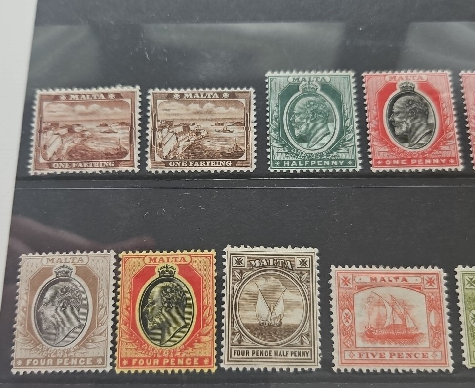 Malta 1904-14 SG45/63 - 1904 Definitives Mounted Mint