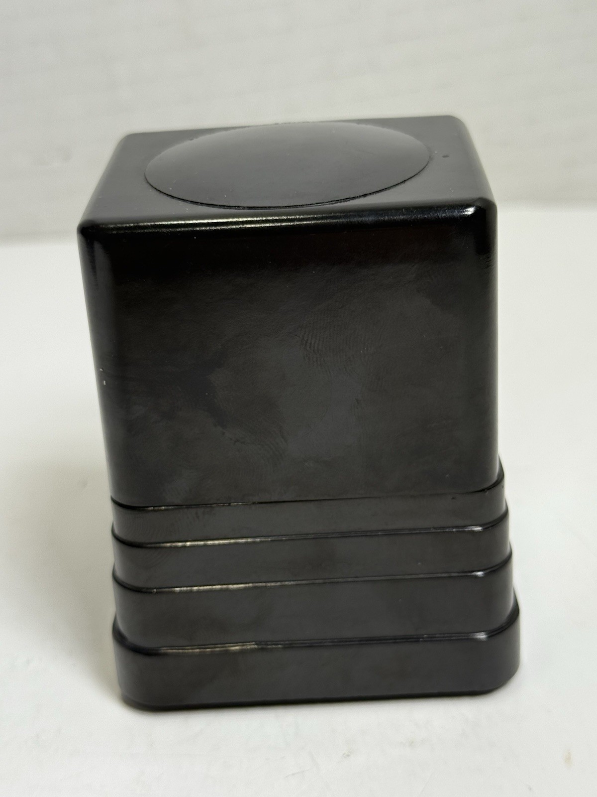 Vintage Carter's Cube - Well Dip Pen Ink Well with Glass Bottle Made in USA