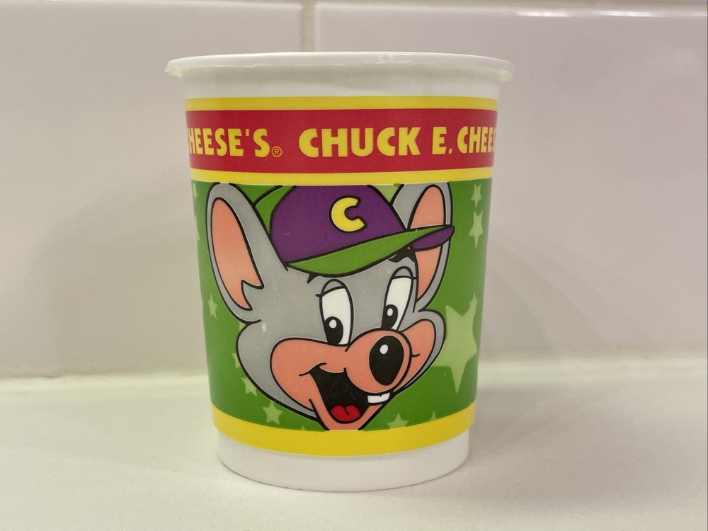 Chuck E Cheese Token Coin Cup From 2006