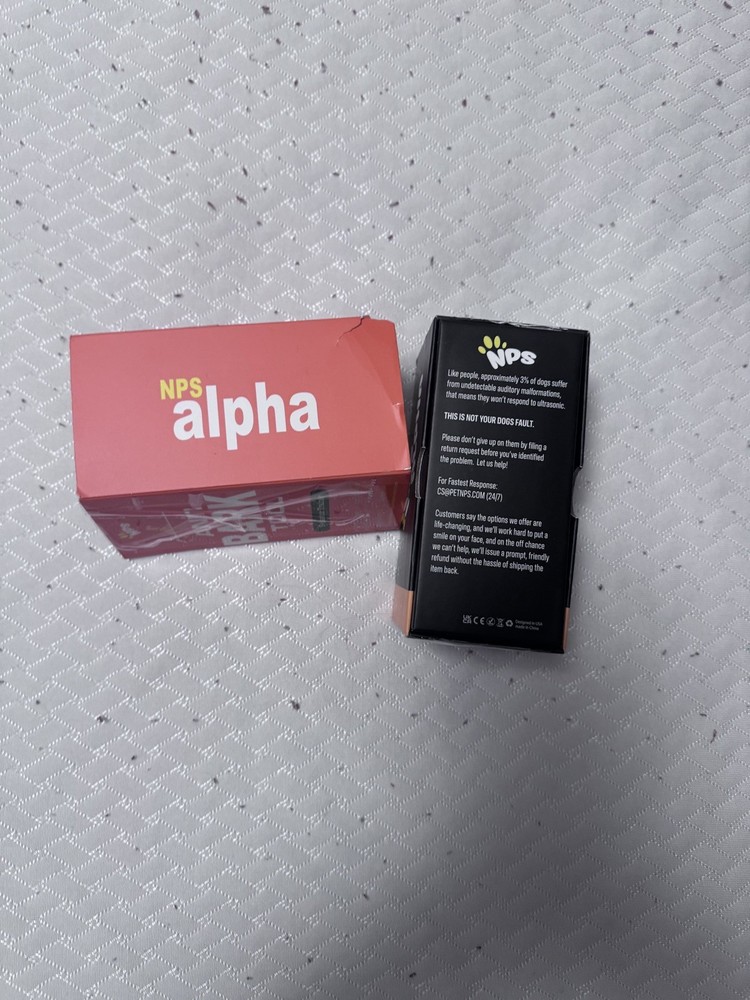 NPS Alpha Anti Bark Tool Behavior Trainer Barking Control Device