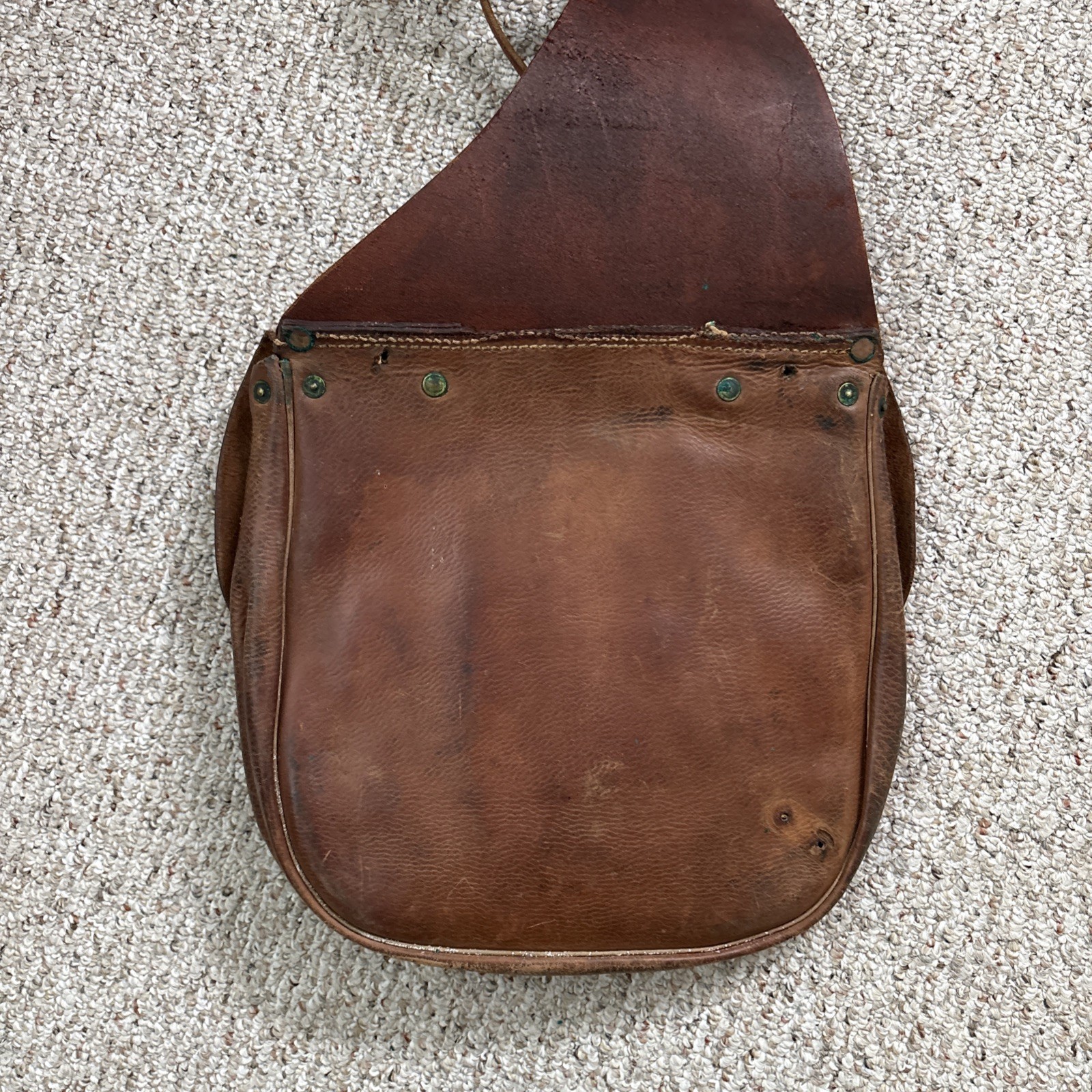 US Cavalry Saddle Bags WWI Antique Leather US Military Saddle Bags Army