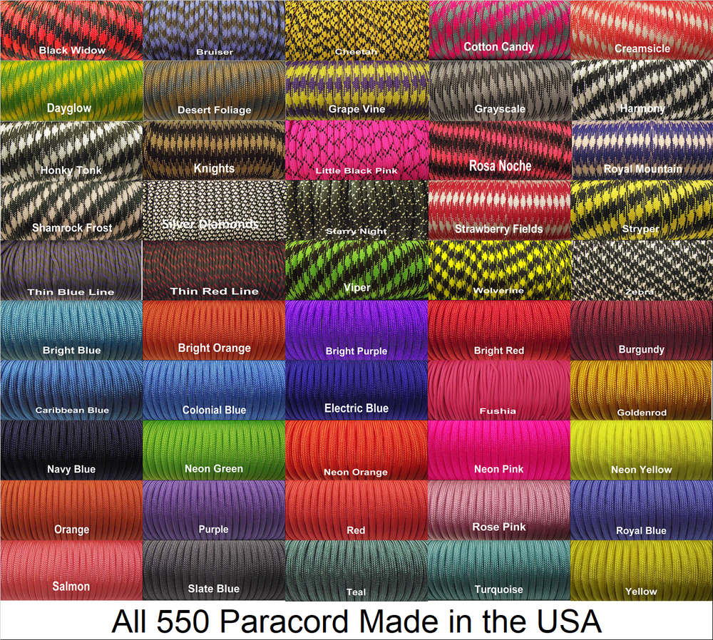 Paracord lanyard custom made for Benchmade knife B1