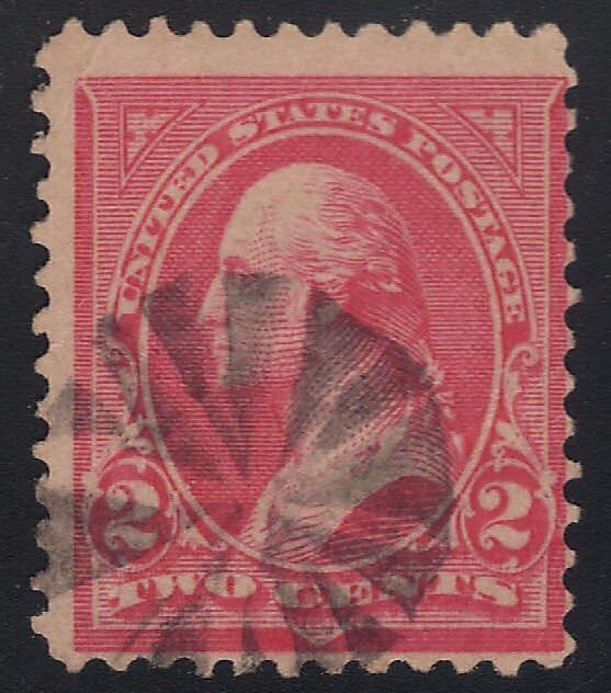 Scott # 267 2c Washington Fancy Cancel