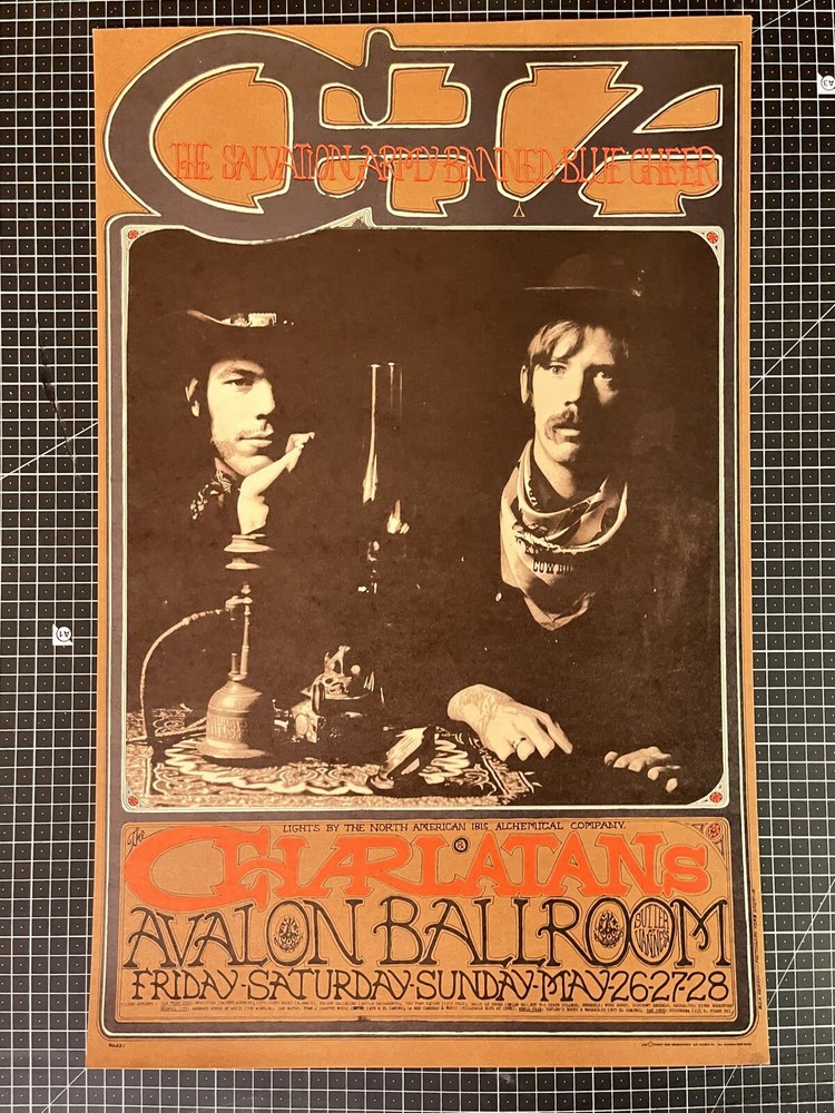 FD 63 Poster Charlatans 1st or 2nd? Print