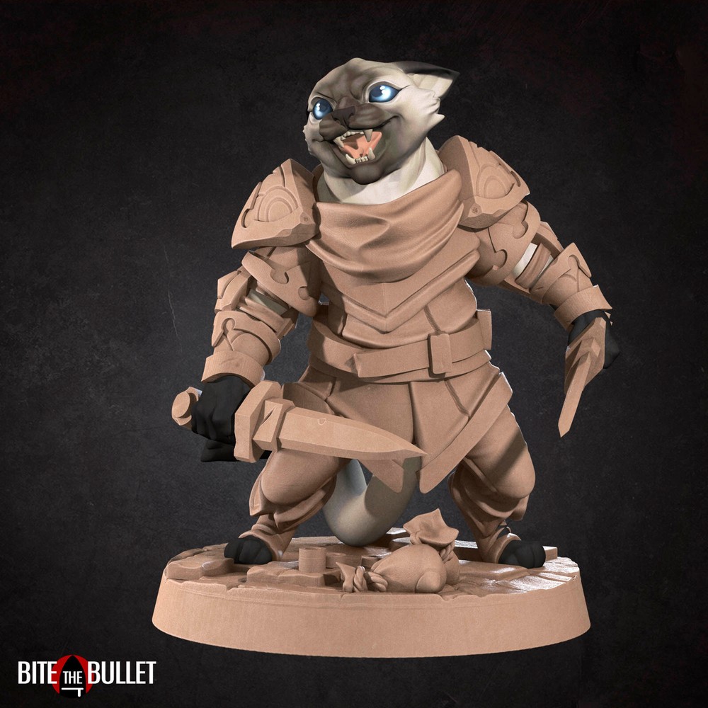 Tabaxi Cat - Rogue - Bite the Bullet - Dungeons and Dragons