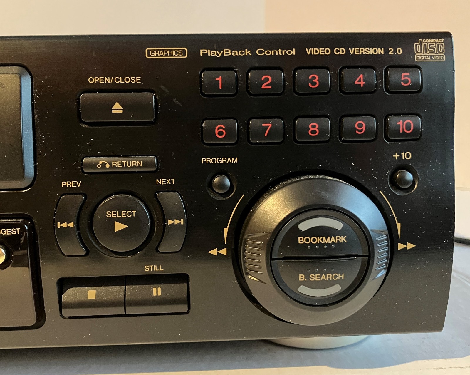RSQ-SV222 Video CD VCD Karaoke Player With Power Cord No Remote