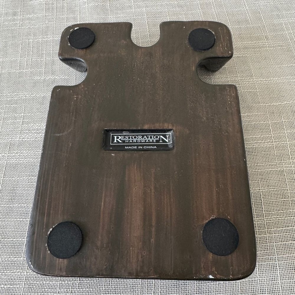 Ceramic Playing Cards Tray Holder Restoration Hardware