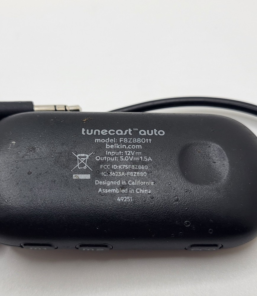 Belkin F8Z88tt TuneCast Auto Universal FM Transmitter
