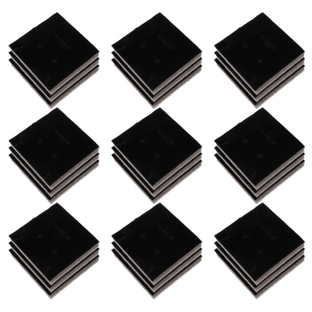 35 Pcs Jewelry Box Sponge Lining Earring Display Pads Insert Tray