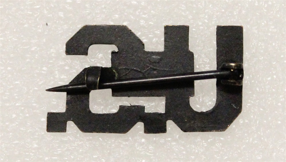 U.S. [NA}, National Army - Army Officer's Collar Pin: WWI, p/b, nhm