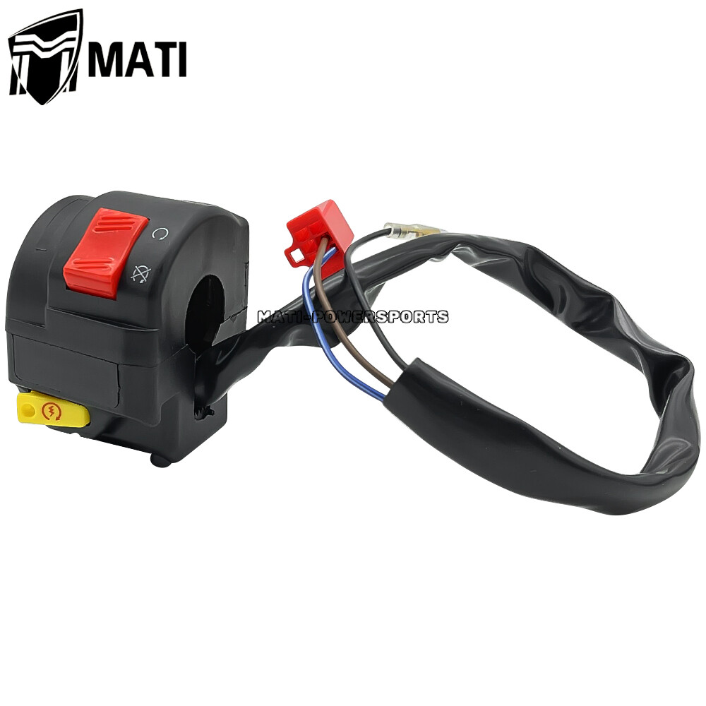 Left Handlebar Start Kill Switch Headlight for Polaris Scrambler 50 90 2002