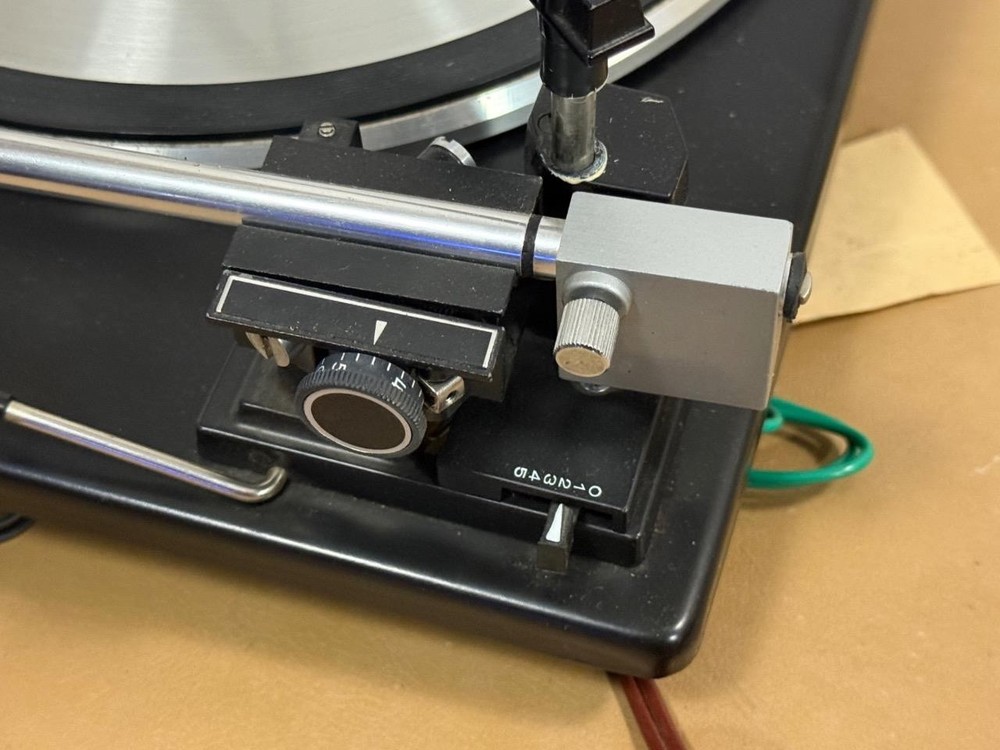 VINTAGE GARRARD SYNCHRO-LAB 65B CONSOLE TURNTABLE