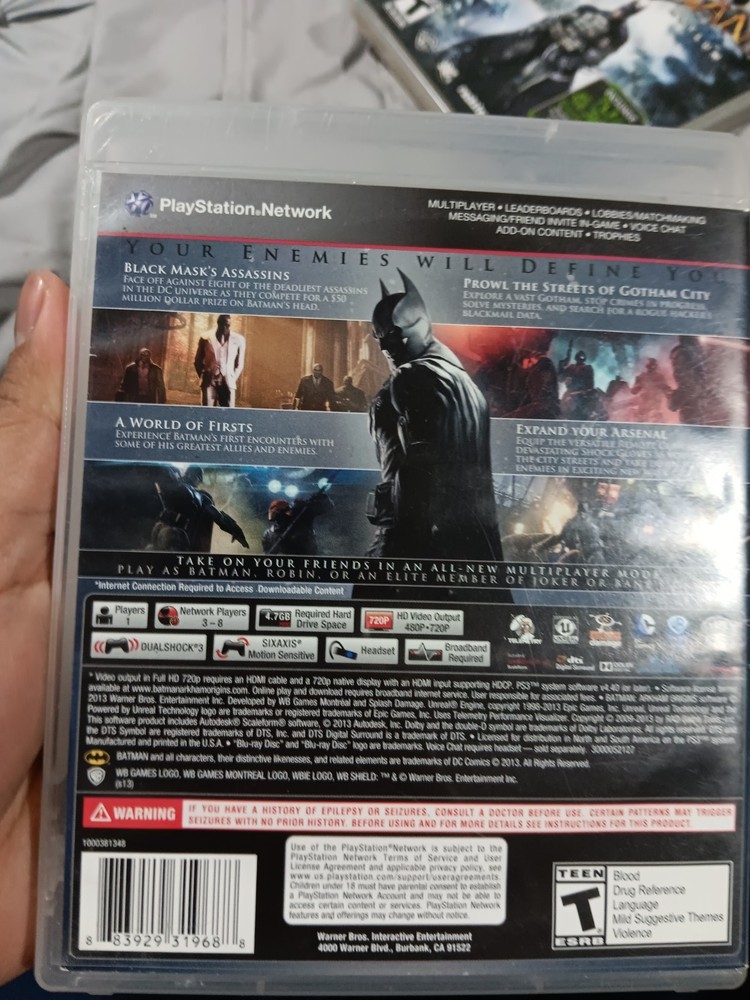 3 Batman collection game for ps3