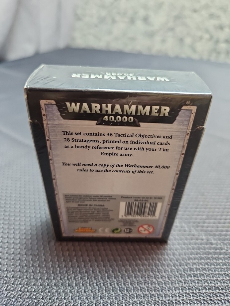 Warhammer 40k Tau Empire Datacards 8th Edition NIB