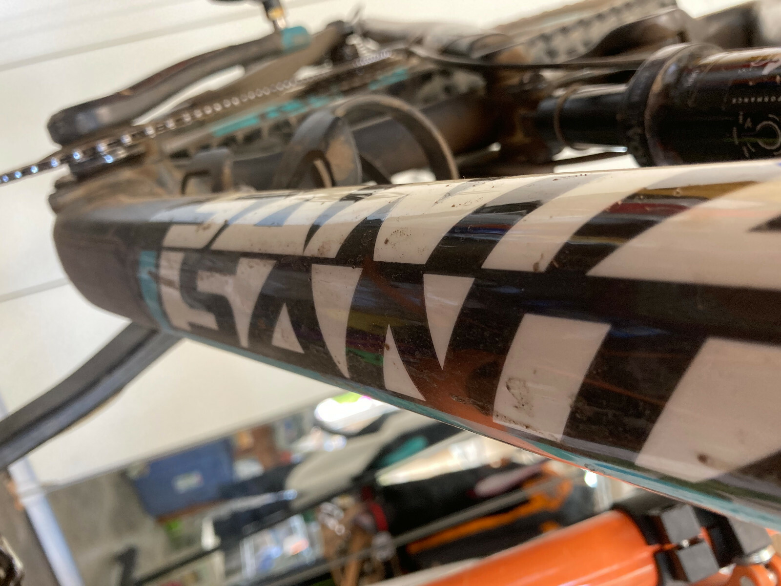 3M Helicopter Tape Clear Bike Frame Protection 2 inch wide $ 20 for 4 feet