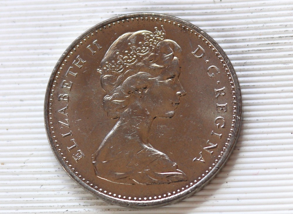 1968 Canada 5 Cents Unc.