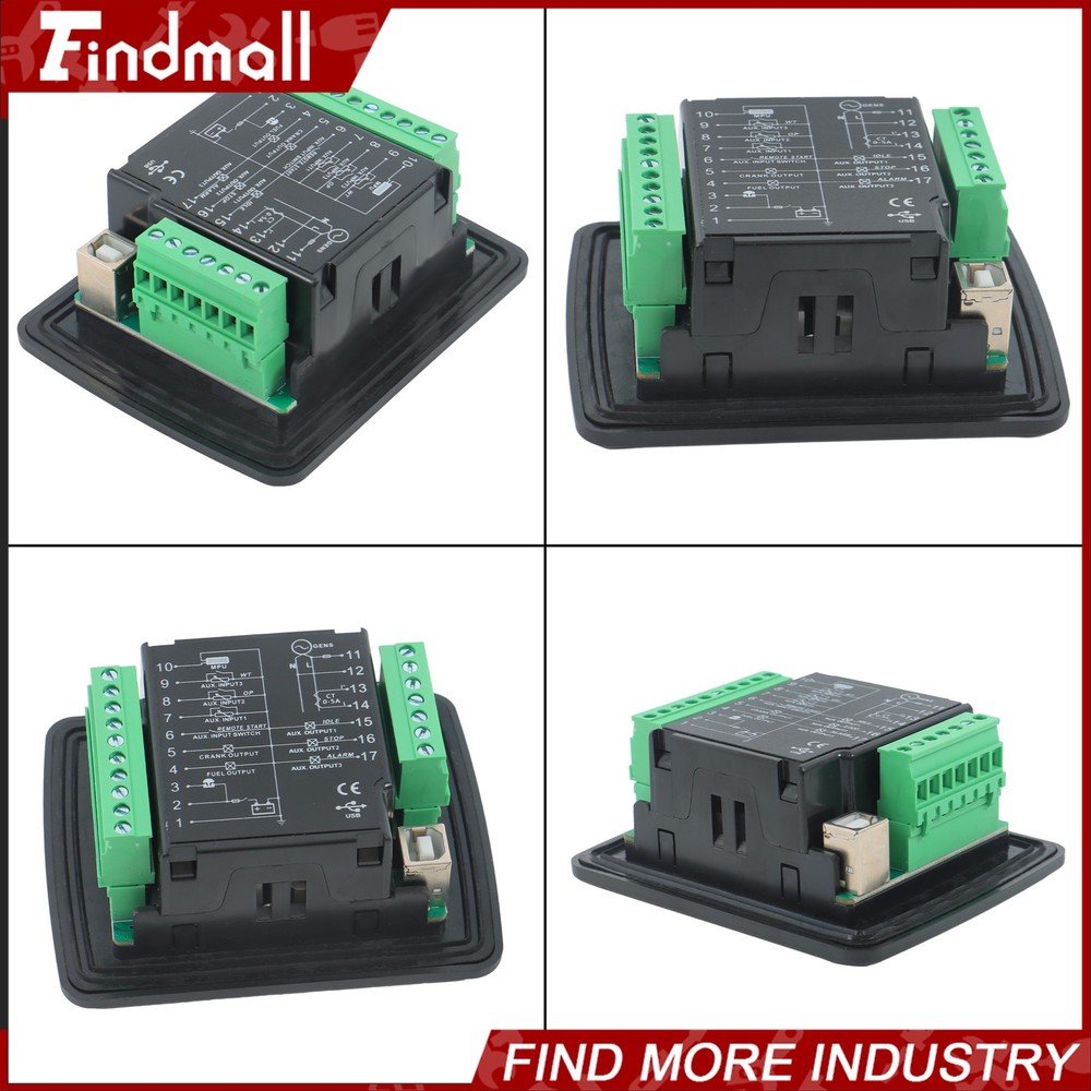 Findmall DC30D Controller Generator Control Module ot25 Controller Panel