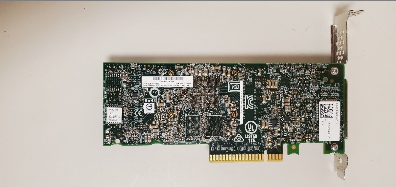 HPE SMART ARRAY E208I-P SR GEN10 12G SAS Raid Controller 836266-001 804394-B21