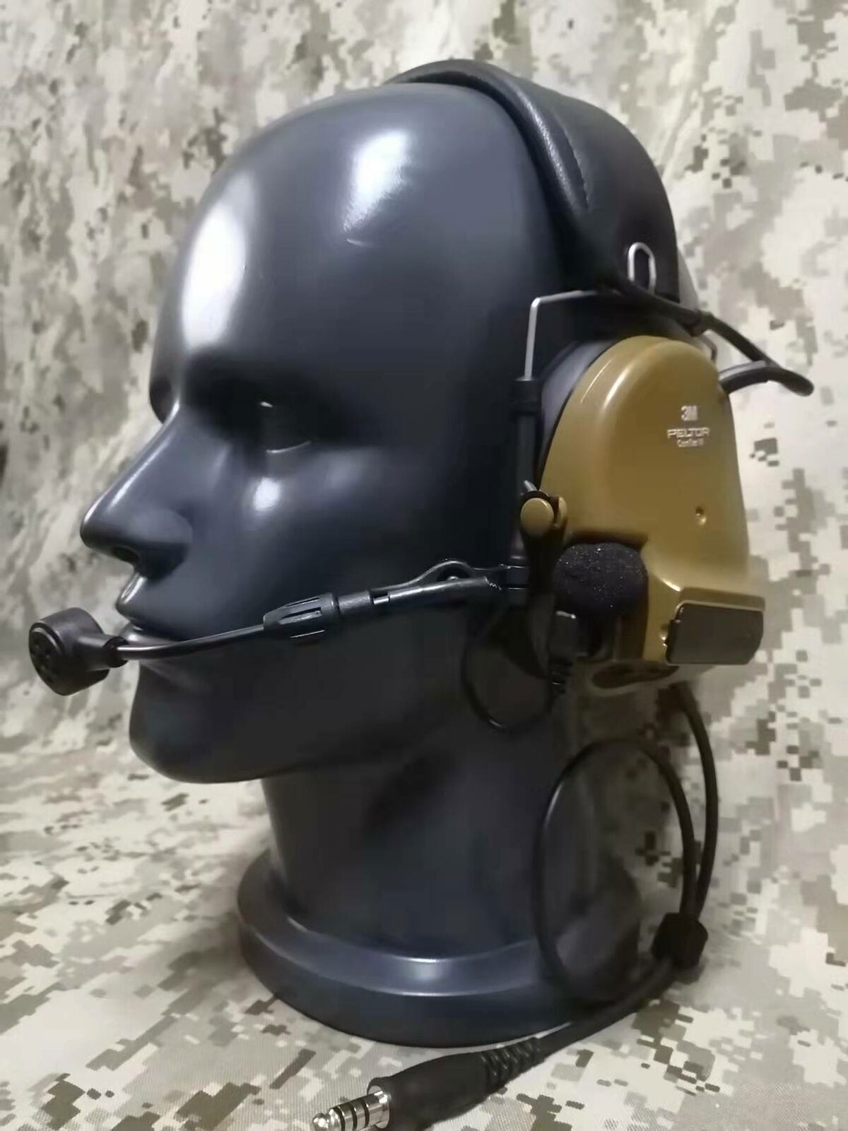 Tactical Comtac VI C6 Headset Dual Communication Noise Adaptive Noise Canceling