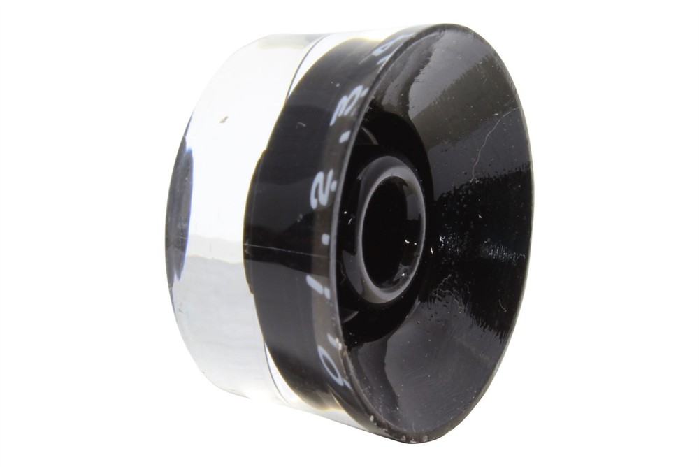 Black Speed Knobs 4pk for Epiphone and import guitars with coarse splines