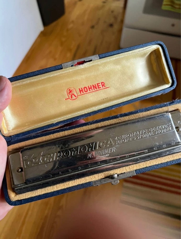 Vintage Hohner 64 Chromonica Harmonica C
