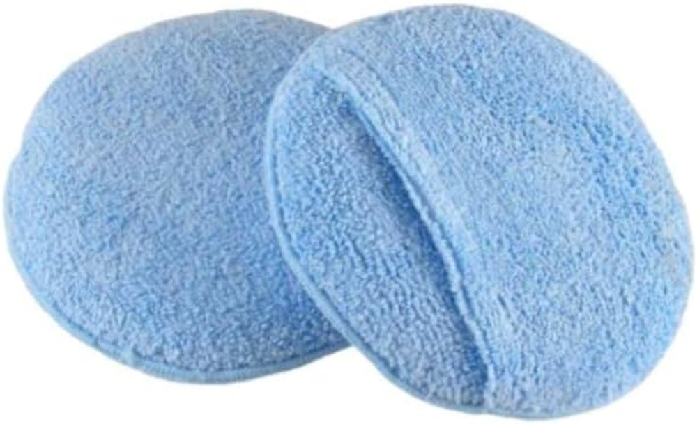 Leather CPR Microfiber Applicator Sponge - Leather Conditioner Applicator, round