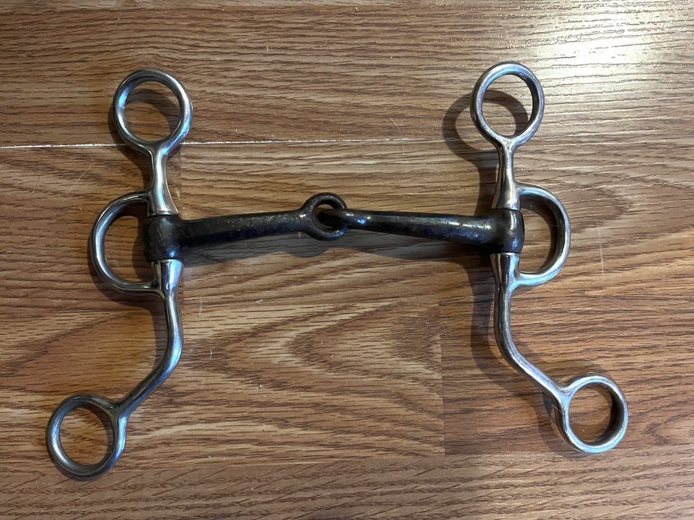 Short Shank 5” Western Tom Thumb Snaffle Bit