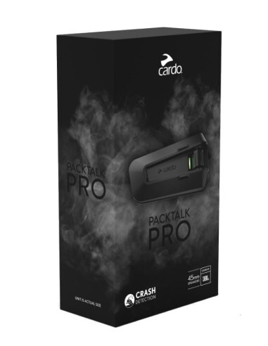 Cardo Packtalk PRO JBL45mm Bluetooth motorcycle intercom in 3-6 days