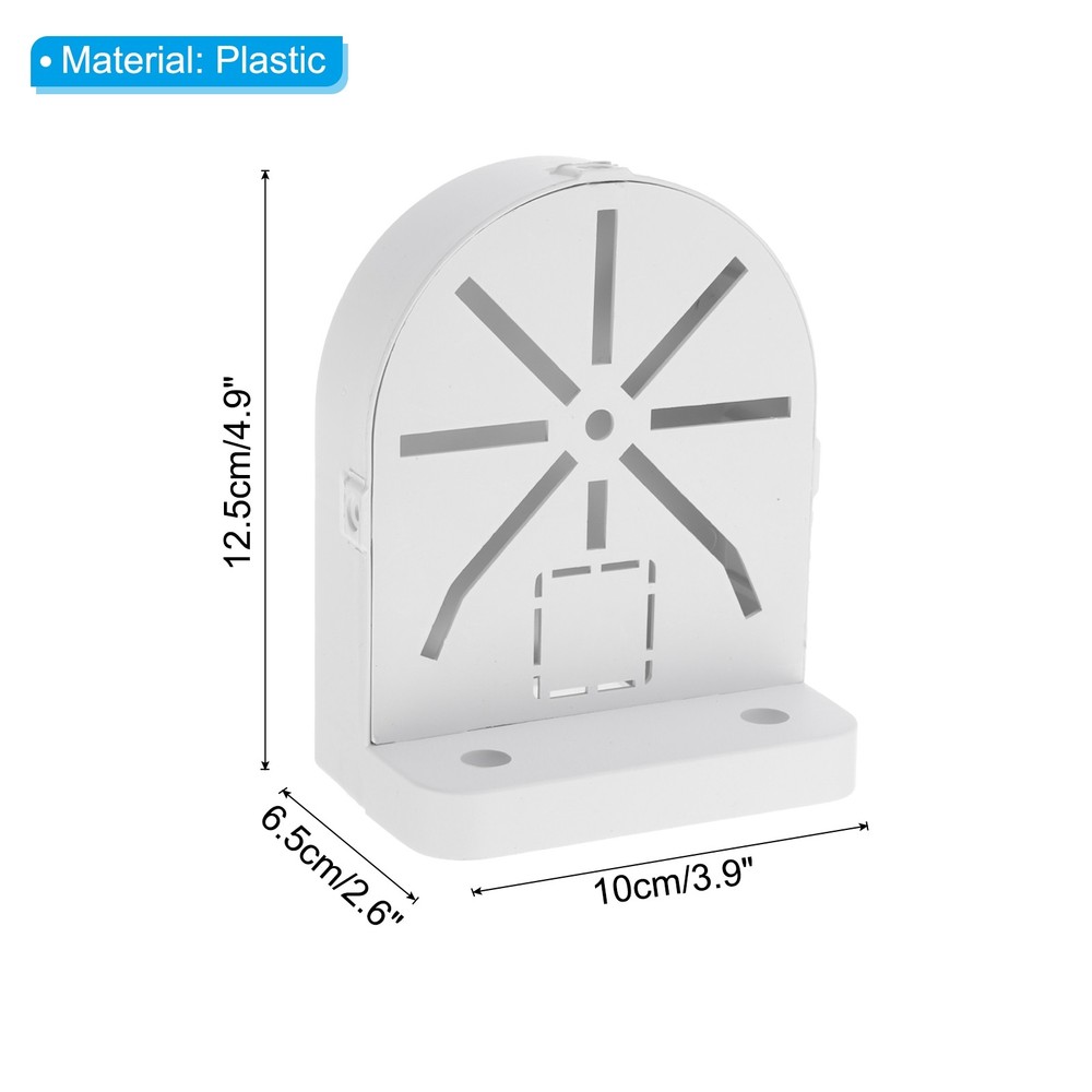 1 Pack Dome Security Camera Mount 4.9" Bracket Junction Box Plastic